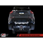 AWE Ford Focus RS MK3 Cat-back Track Edition